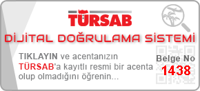 TÜRSAB Dijital Doğrulama Sistemi - Belge No 1438